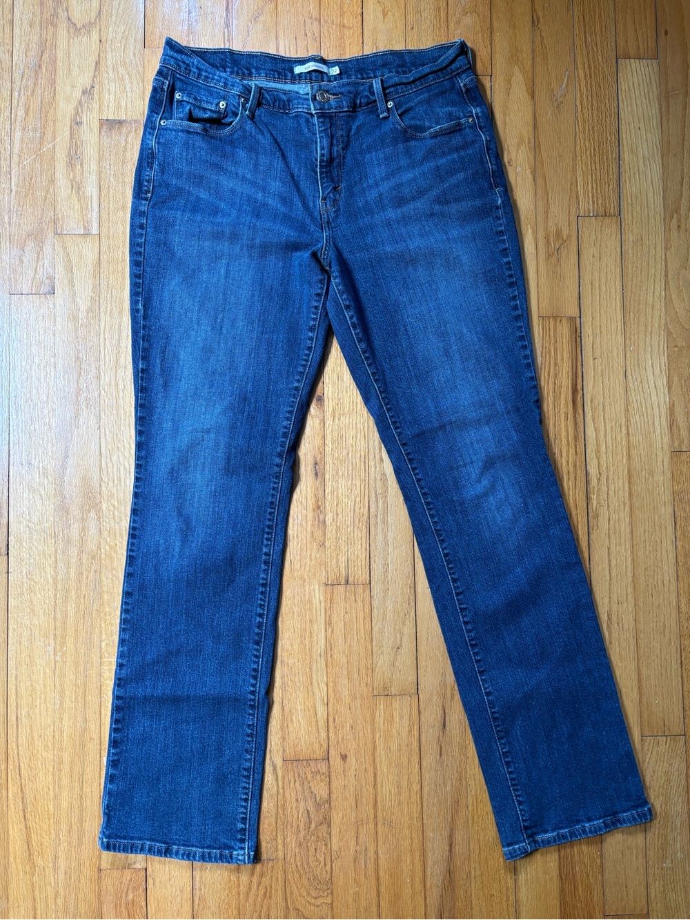 Women's Levis 505 Straight Leg Jeans Size 12L